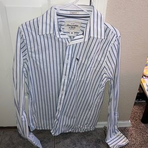 Men’s Abercrombie Muscle long sleeve button up